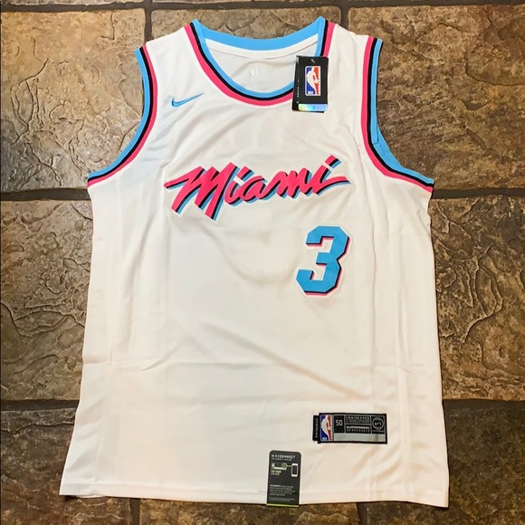miami dwyane wade vice jersey